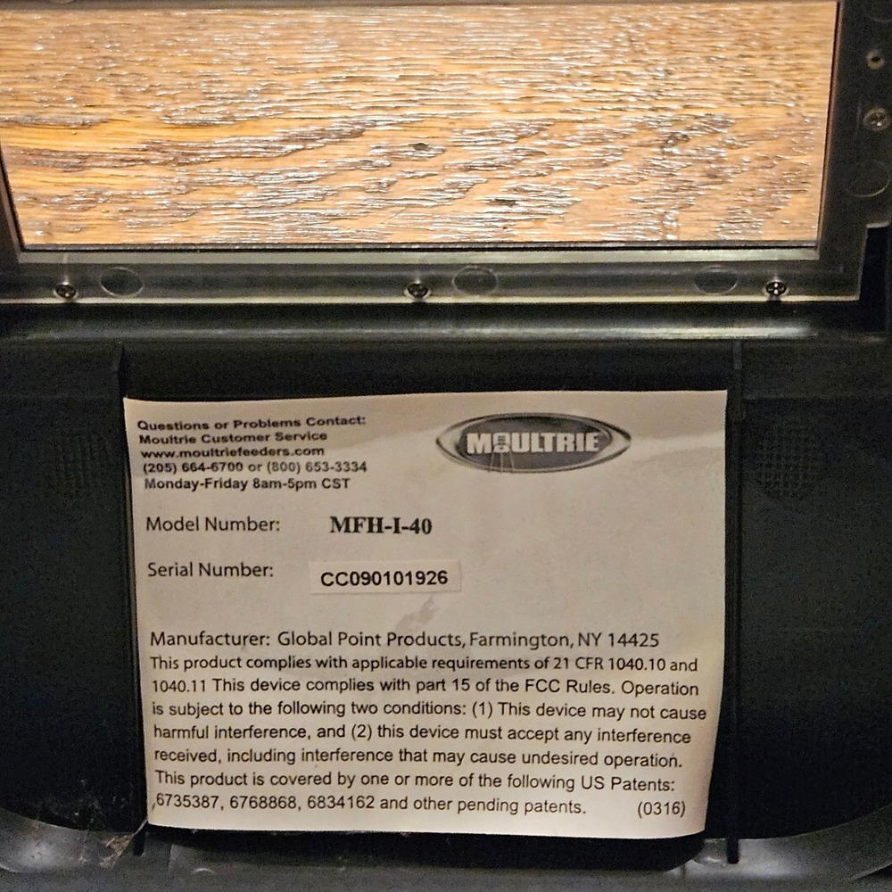 Moultrie MFH-I-40 Infrared Digital Game Trail Camera Black Scouting Cam - Picture 3 of 6